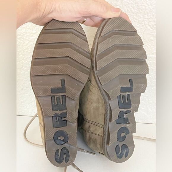 Sorel Joan of Arc wedge bootie combat boots 7.5 - Picture 12 of 16